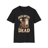 Social Battery Dead Tee