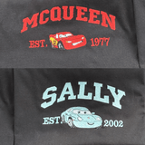 Mcqueen & Sally z tekstem - Koval Customs. Polska produkcja, wysoka jakosc, personalizowane
