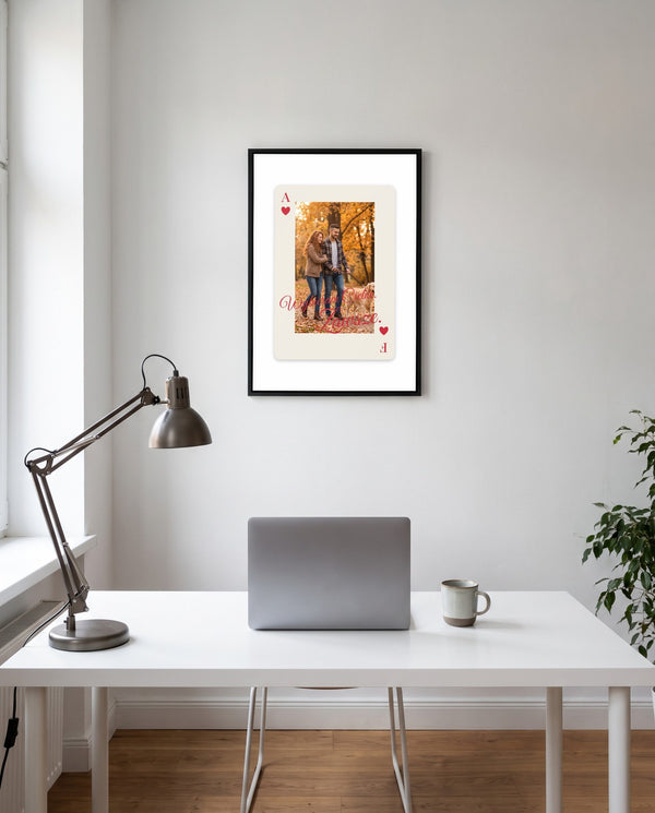 Karta z Waszym napisem – plakat ze zdjęciem – zdjęcie 6