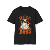Here For The Boos Softstyle Tee