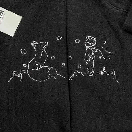 Mały Książe - dla par - Haftowana bluza/koszulka - Koval Customs. Polska produkcja, wysoka jakosc, personalizowane