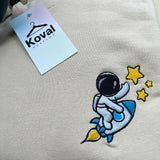Astronauci - Haftowane produkty dla par - Koval Customs. Polska produkcja, wysoka jakosc, personalizowane