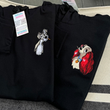 Lady & Tramp haftowane bluzy dla par - Koval Customs. Polska produkcja, wysoka jakosc, personalizowane