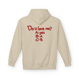 Sand Do U Love Me hoodie, back print