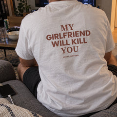 My Girlfriend Will Kill You – Koszulka z Nadrukiem dla Chłopaka – zdjęcie 14