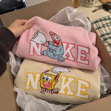 SpongeBob i Patrick – Haftowane Bluzy dla Par (Podwodna Bitwa) – Koval Customs