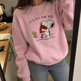 Snoopy „It's All for You” – Haftowana Bluza – zdjęcie 2