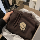 Drippy Smile – Haftowana Bluza Streetwear (Rozlany Uśmiech) – zdjęcie 11