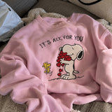 Snoopy „It's All for You” – Haftowana Bluza – zdjęcie 5