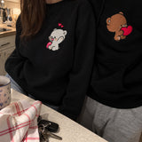 Milk i Mocha – Haftowane Bluzy dla Par – zdjęcie 10
