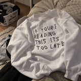 Drake If You're Reading This – Haftowana Bluza (Dowolna Butelka) – zdjęcie 7