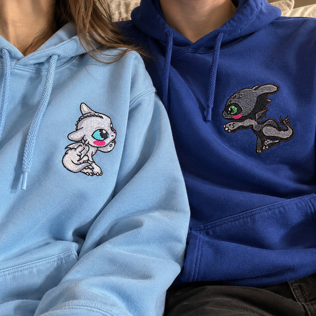 Szczerbatek i Biała Furia – Haftowana Bluza 3D