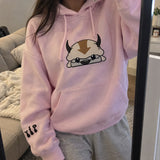 Appa z Avatara – Haftowana Bluza z Kapturem (YIP YIP) – Koval Customs