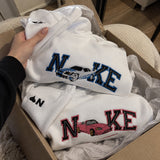 Suki i Brian (Szybcy i Wściekli) – Haftowane Bluzy dla Par – Koval Customs