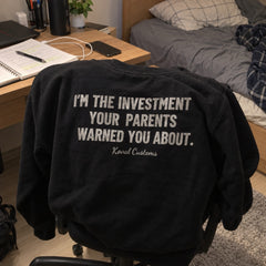 I'm The Investment Your Parents Warned You About – Koszulka z Nadrukiem – zdjęcie 12