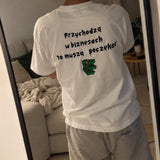 PRO8L3M Nicea – Haftowana Bluza z Tekstem – zdjęcie 6