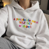 Pocałujcie Mnie Wszyscy w Dupę – Haftowana Bluza z Napisem – zdjęcie 8