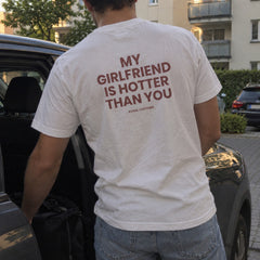 My Girlfriend Is Hotter Than You – Koszulka z Nadrukiem dla Chłopaka – zdjęcie 10