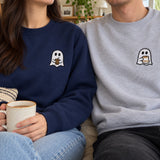 Duszki, Kawa i Bubble Tea – Haftowana Bluza (Kawaii) – zdjęcie 10