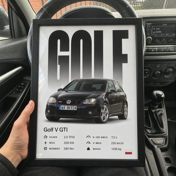 Plakat Twojego auta ze specyfikacją – ze zdjęcia – zdjęcie 3