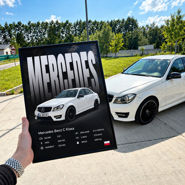 Plakat Twojego auta ze specyfikacją – ze zdjęcia – zdjęcie 5
