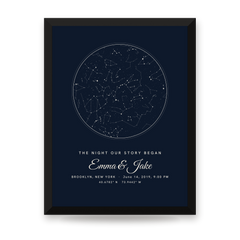 Star Map Poster