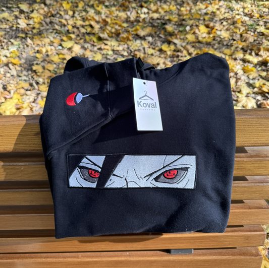 Anime eyes - Embroidered sweatshirt/T-shirt