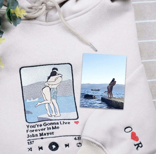 Your photo in the style of an album cover