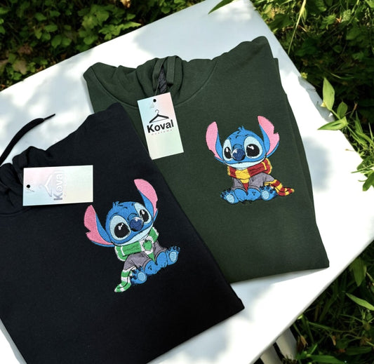 Stitch x Harry Potter - Embroidered sweatshirt/T-shirt