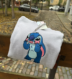 Wkurzony Stitch - Haftowana bluza/koszulka