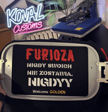 Furioza - Haftowana bluza/koszulka - Koval Customs. Polska produkcja, wysoka jakosc, personalizowane