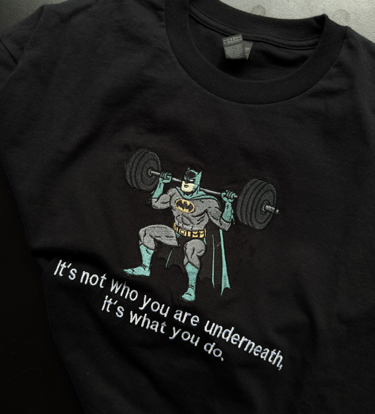 Batman gym edition - Sweat/T-shirt brodé