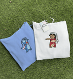 Lilo & Stitch dla par - Haftowana bluza/koszulka - Koval Customs. Polska produkcja, wysoka jakosc, personalizowane