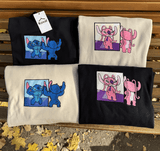 Gym Stitch Gym Angel dla par - Haftowana bluza/koszulka - Koval Customs. Polska produkcja, wysoka jakosc, personalizowane