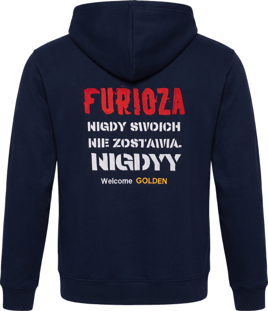 Bluza z haftem napisu