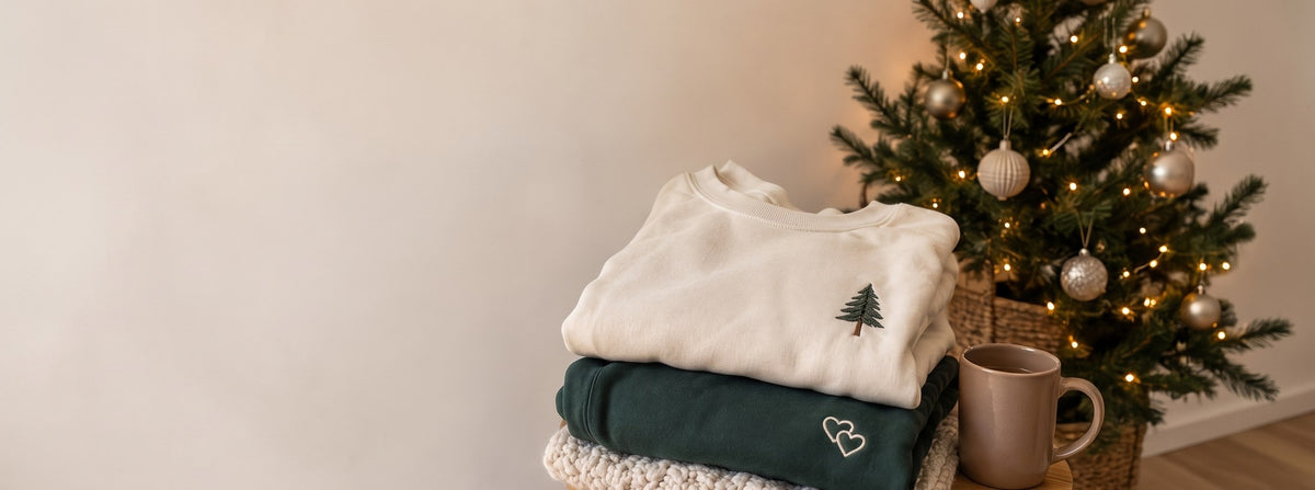 Prezent na Święta – Personalizowane Haftowane Bluzy i Koszulki
