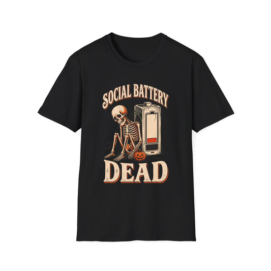 Social Battery Dead Tee