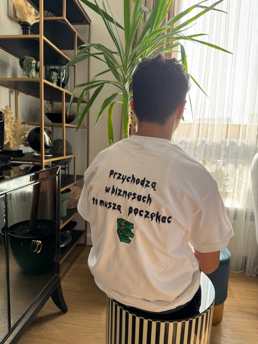 Tekst Pro8l3m Nicea - Haftowana bluza/koszulka - Polska produkcja, wysoka jakosc, personalizacja na zamowienie. Koval Customs