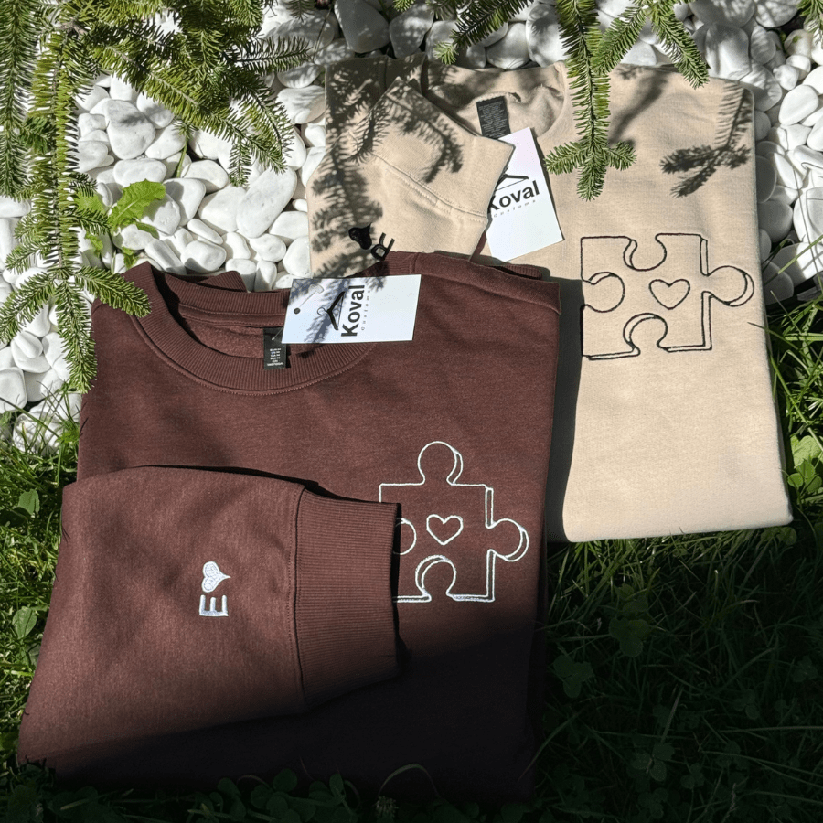 Dla par w postaci matching puzzli - Koval Customs. Polska produkcja, wysoka jakosc, personalizowane