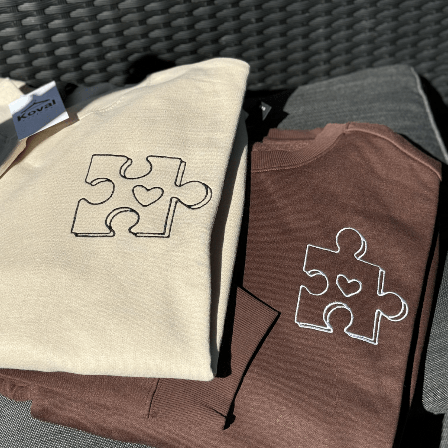 Dla par w postaci matching puzzli - Koval Customs. Polska produkcja, wysoka jakosc, personalizowane