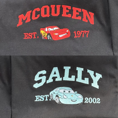 Mcqueen & Sally Matching Hoodies