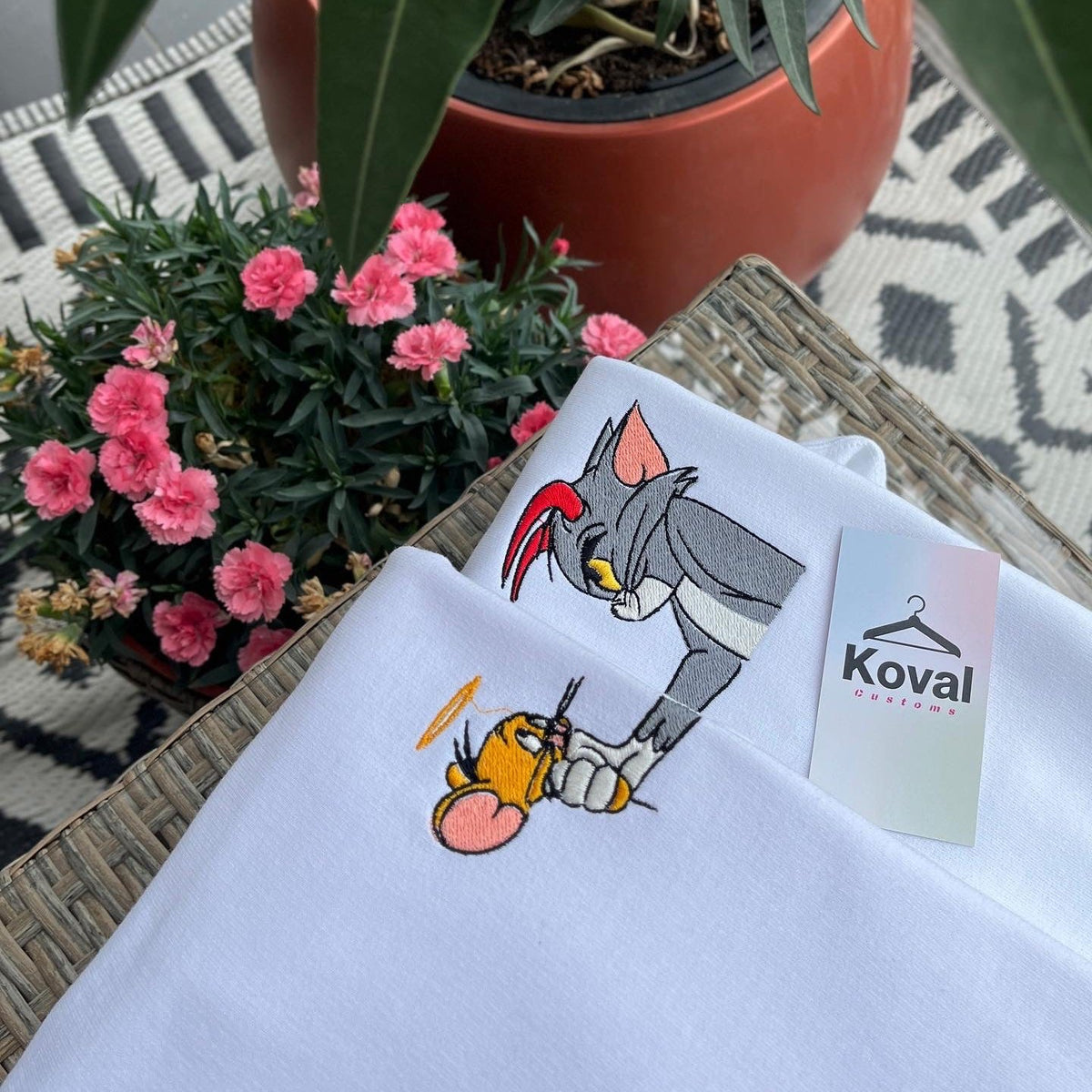 Tom and Jerry Matching set Devil and Angel - Koval Customs. Polska produkcja, wysoka jakosc, personalizowane