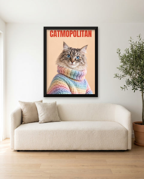 CATMOPOLITAN – Twój kot na okładce magazynu mody
