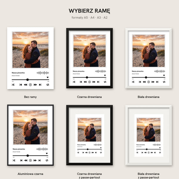 Odtwarzacz muzyki – plakat z Waszą piosenką, 10 stylów – zdjęcie 7