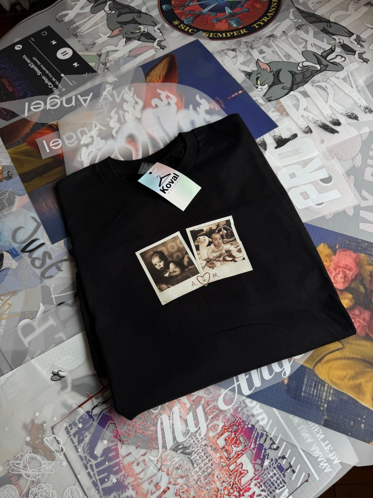 Zdjęcia z dzieciństwa - bluzy i koszulki z nadrukiem - Koval Customs. Polska produkcja, wysoka jakosc, personalizowane