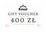 Koval Customs gift certificate