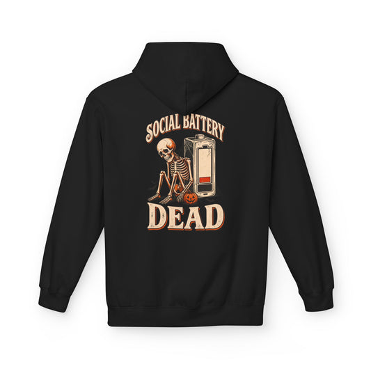 Social Battery Dead Hoodie