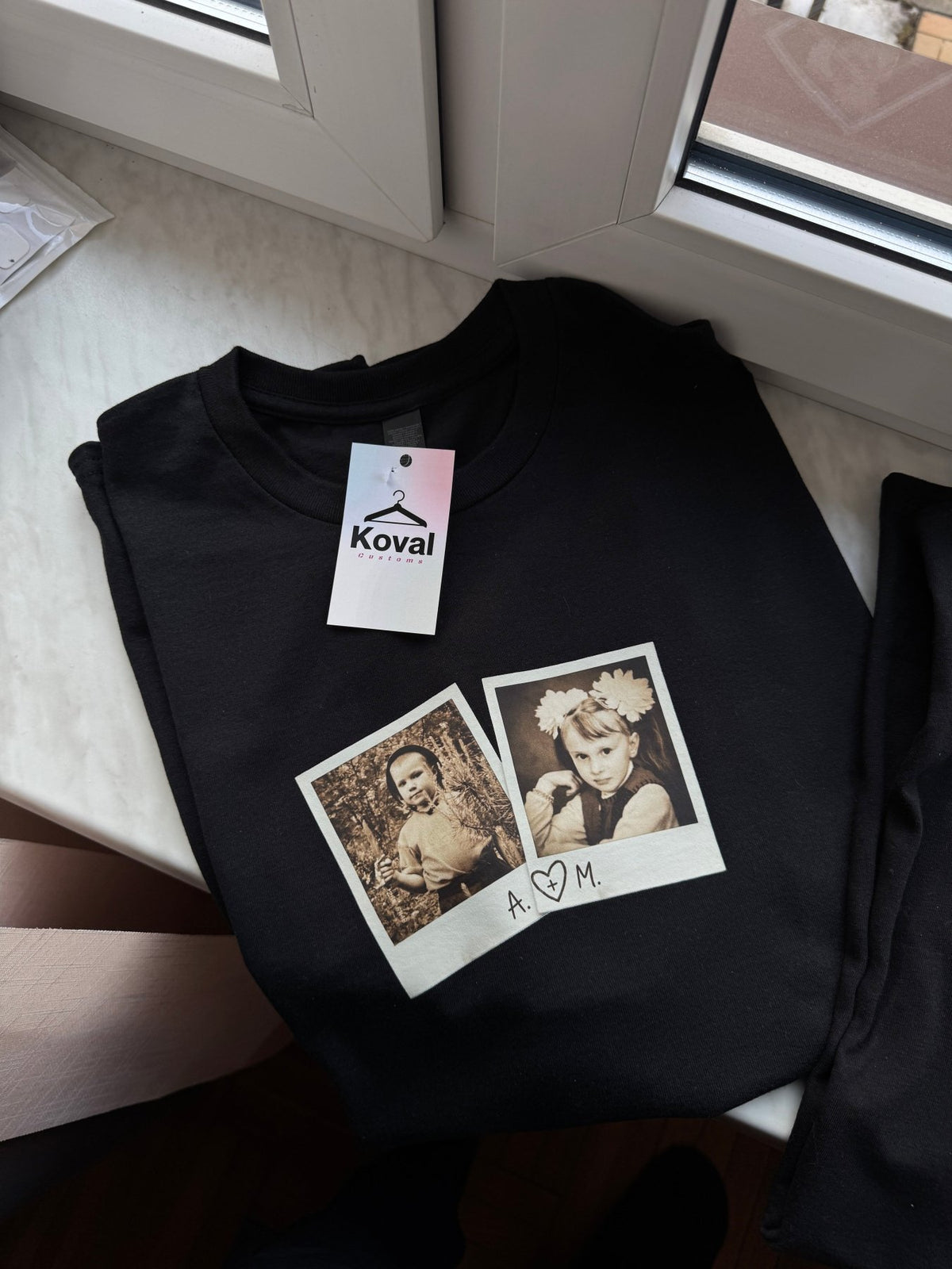 Zdjęcia z dzieciństwa - bluzy i koszulki z nadrukiem - Koval Customs. Polska produkcja, wysoka jakosc, personalizowane