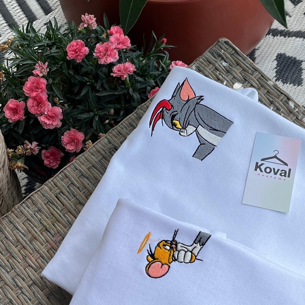 Tom and Jerry Matching set Devil and Angel - Koval Customs. Polska produkcja, wysoka jakosc, personalizowane