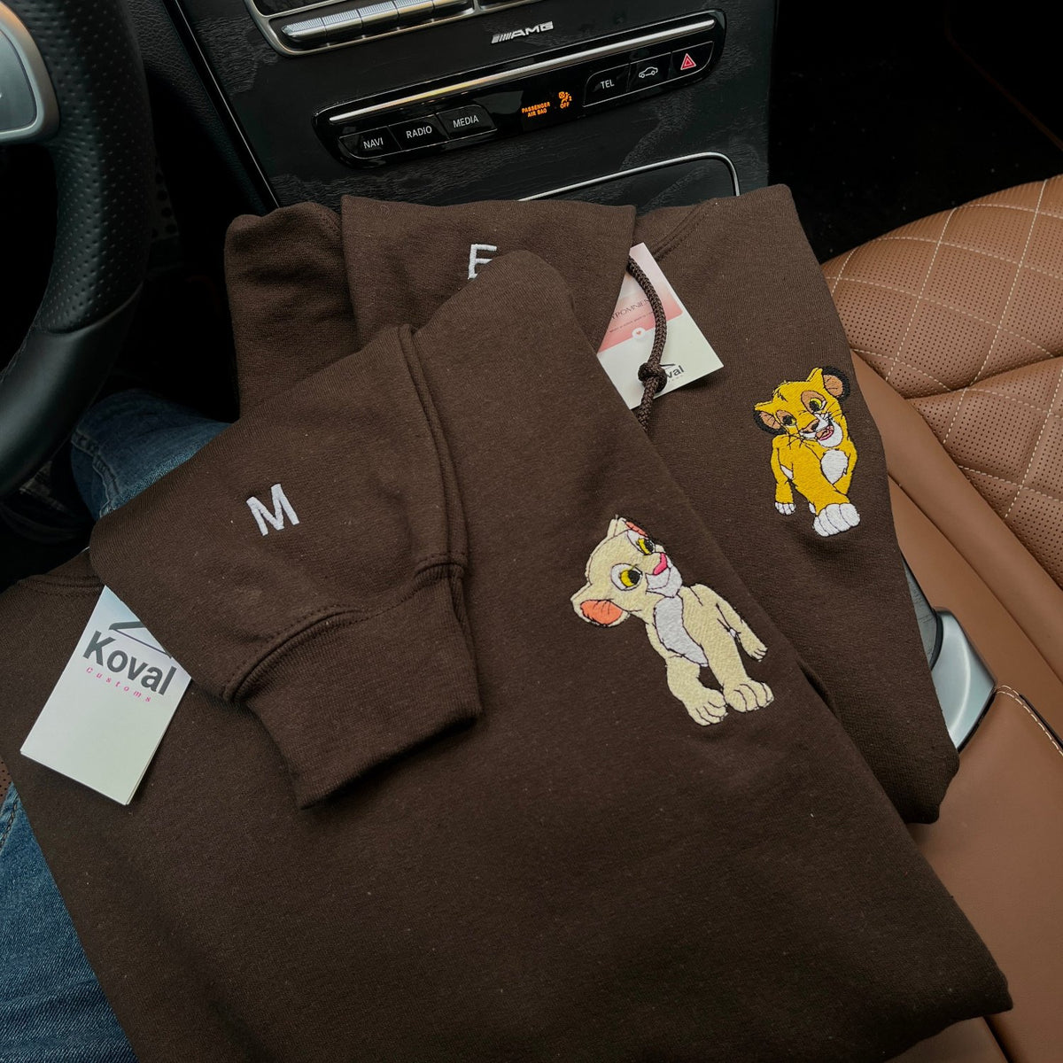 Simba and Nala dla par - Koval Customs. Polska produkcja, wysoka jakosc, personalizowane